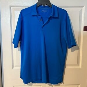 EUC NikeGolf Dri-Fit shirt, bright blue, size M